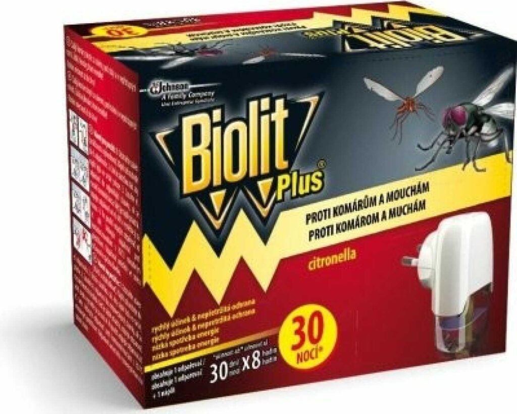 Optimalizovaný repelent proti komárom Biolit