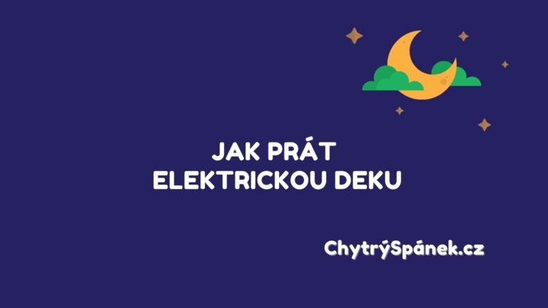 Ako umyť elektrickú prikrývku