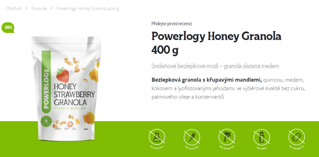 Powerlogy Granola Čo to je