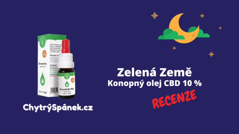 RECENZIA: Konopný CBD olej 10% Zelená Země