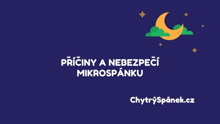 Príčiny a nebezpečenstvá mikrospánku